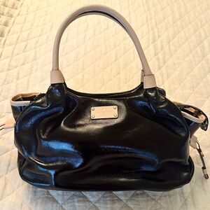 Rare Kate Spade New York ♠️ Meribel Stevie Bag, Black Patent Leather ✨ Like New!